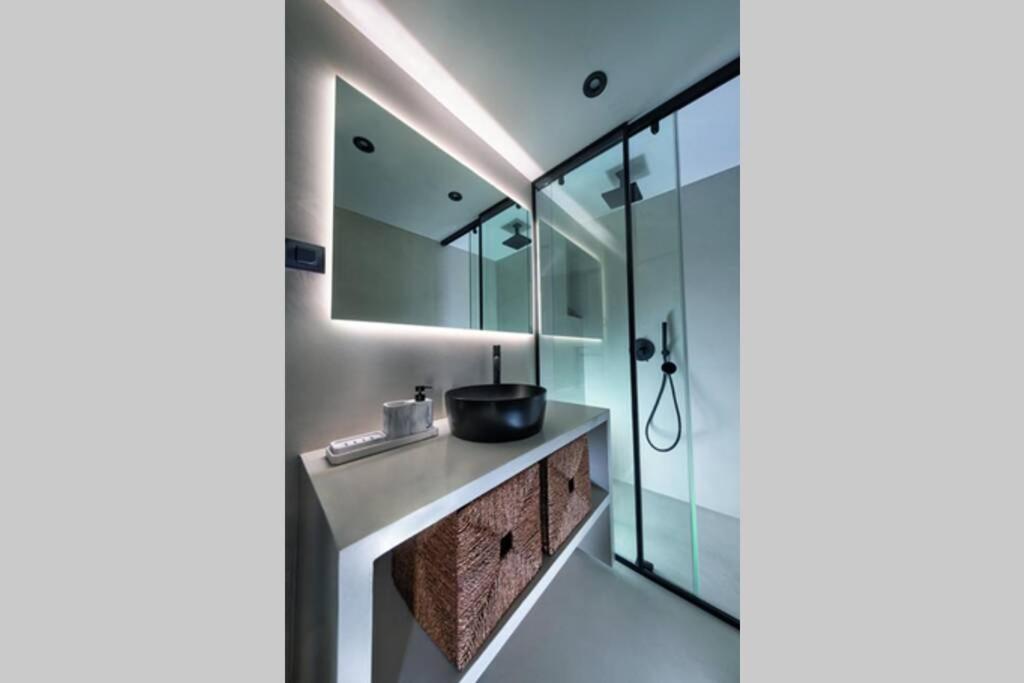 Вилла Casa Eva With Outdoor Heated Jacuzzi And Hamam Ханья Экстерьер фото