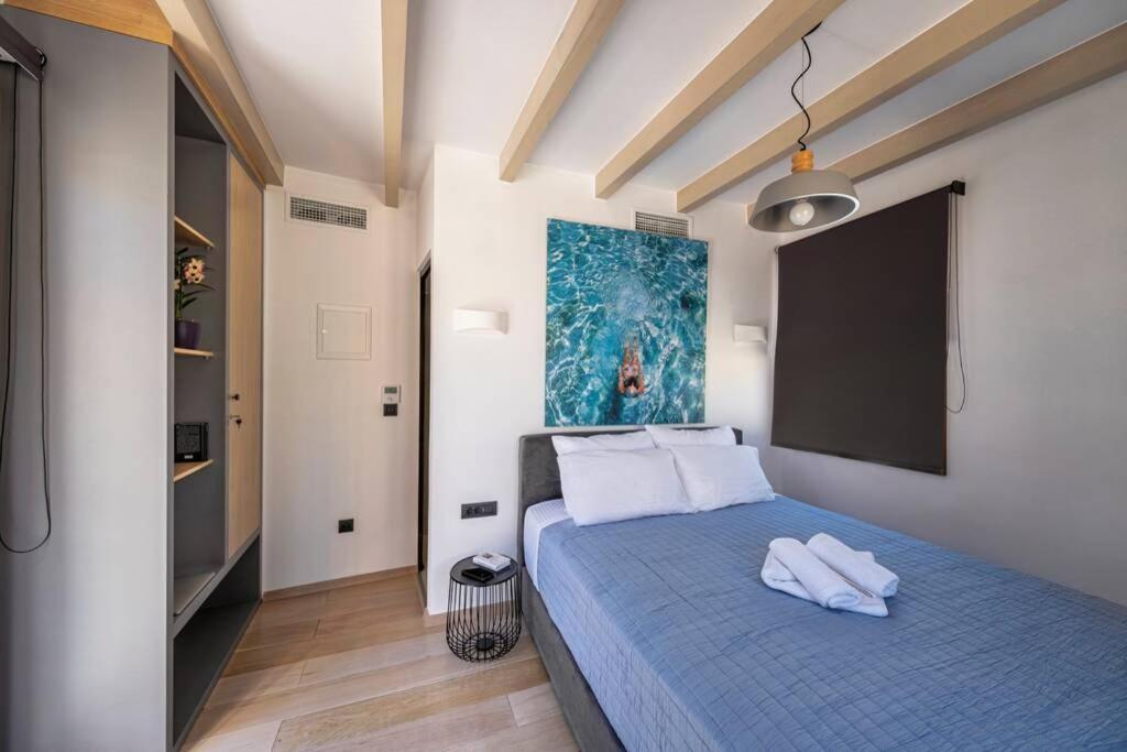 Вилла Casa Eva With Outdoor Heated Jacuzzi And Hamam Ханья Экстерьер фото